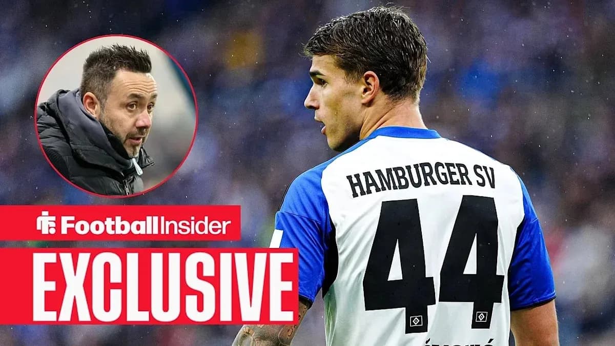 Jugador de Hamburger SV con camiseta número 44