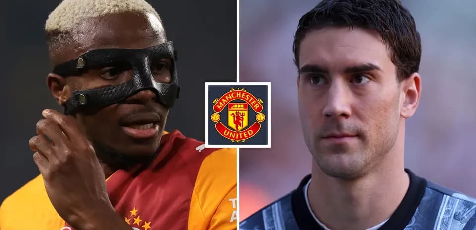 Jugadores de fútbol con equipo y logo de Manchester United