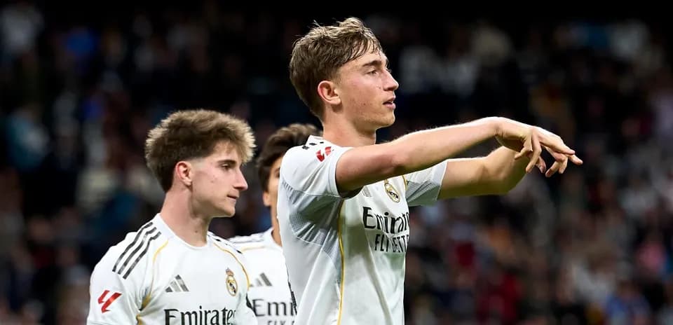 Jugadores de Real Madrid en el partido