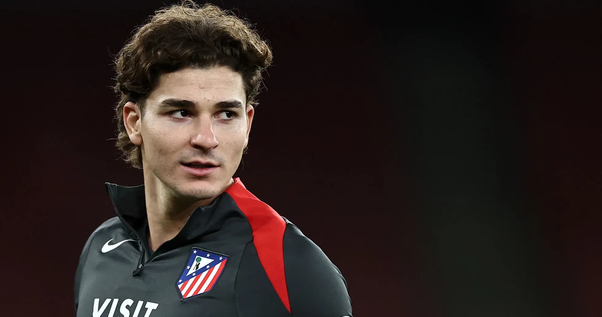 Jugador de Atlético de Madrid durante entrenamiento