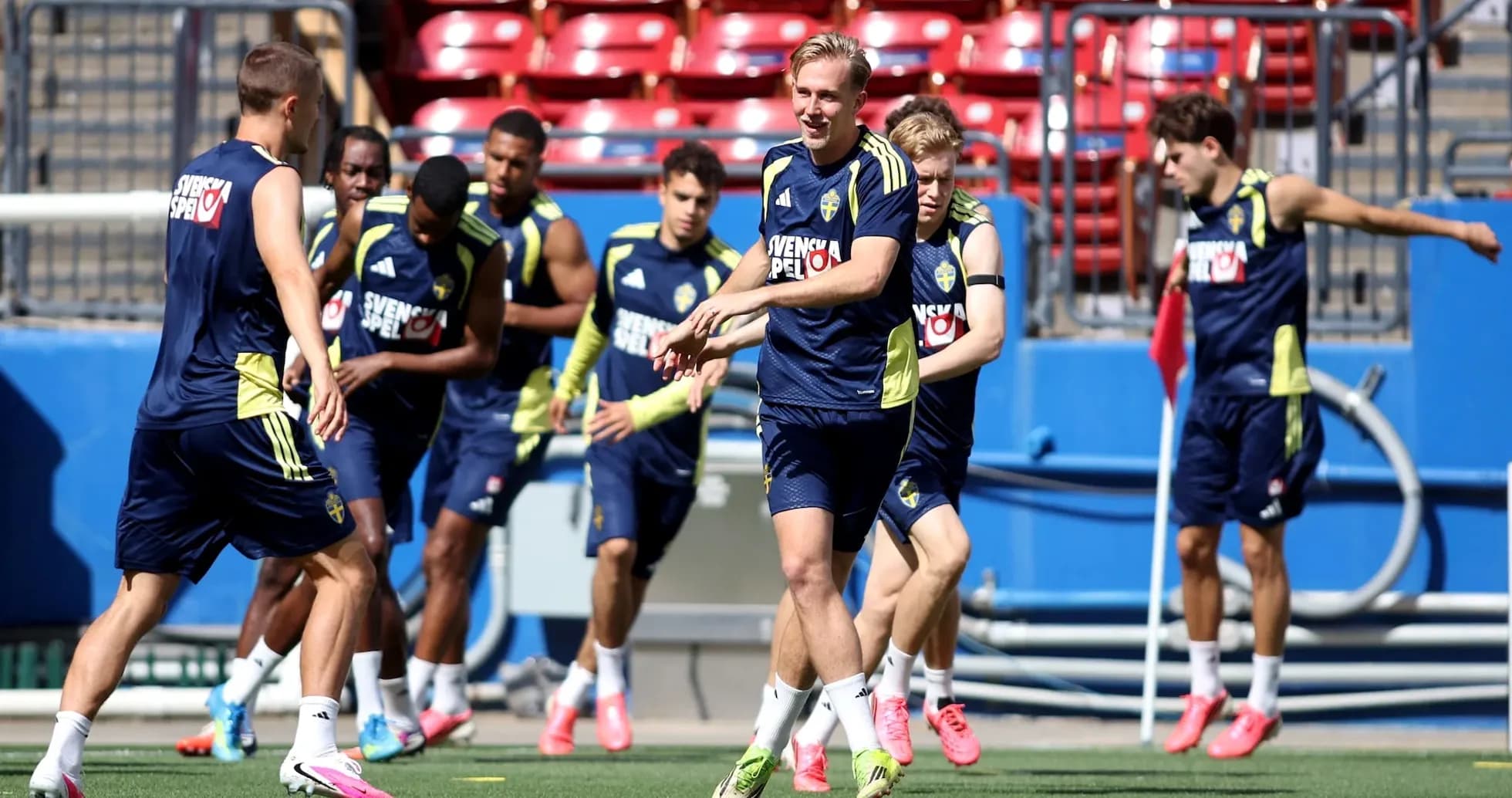Entrenamiento de la selección de Suecia