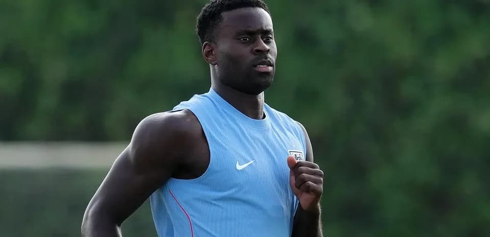 Jugador corriendo durante una sesión de entrenamiento