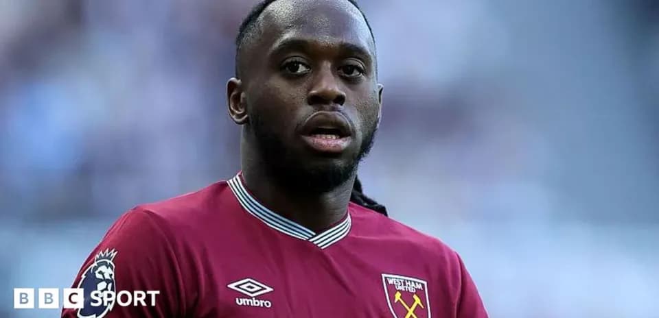 Jugador de West Ham United en el campo