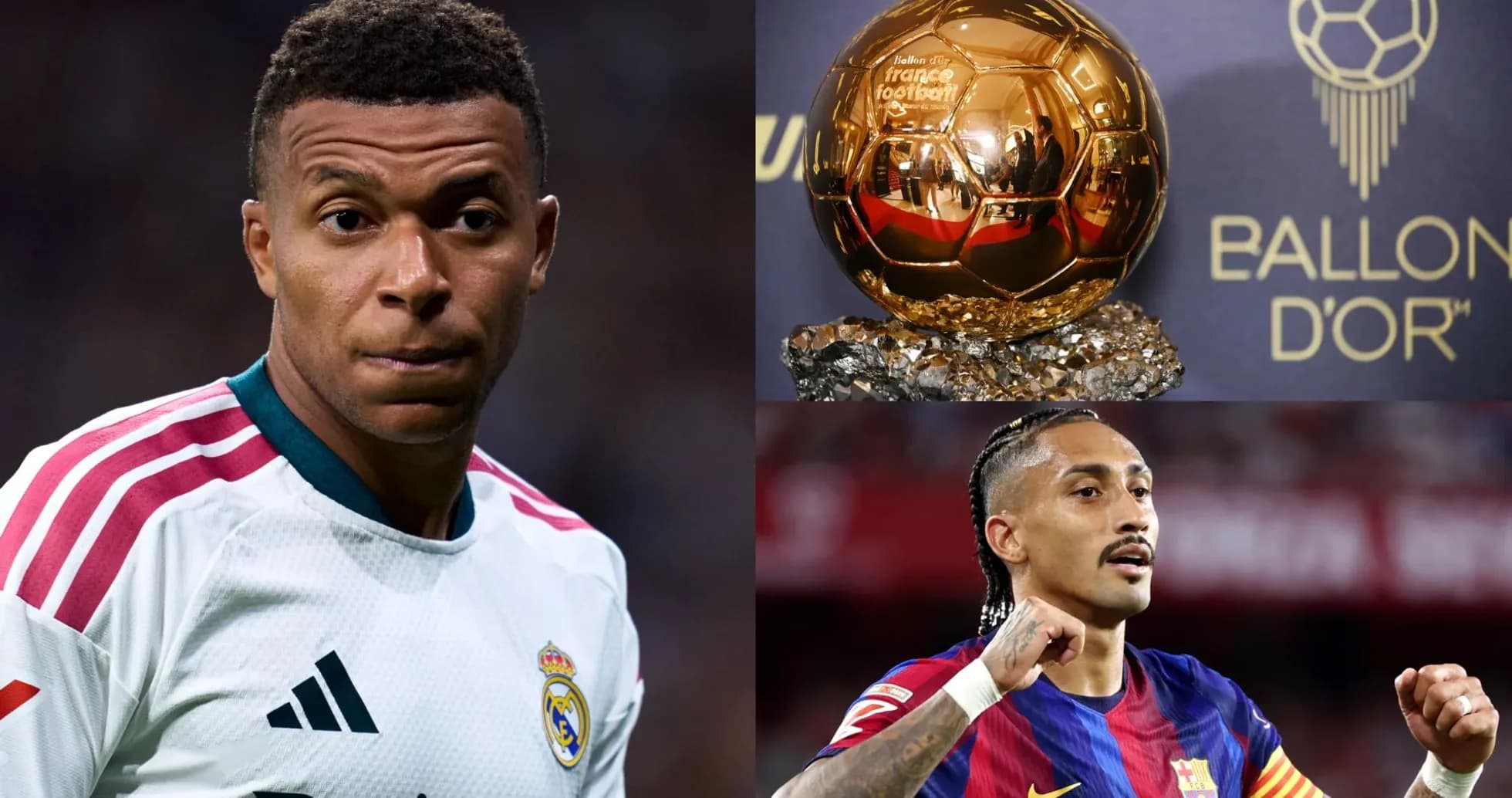 Kylian Mbappé, balón de oro y jugador de Barcelona