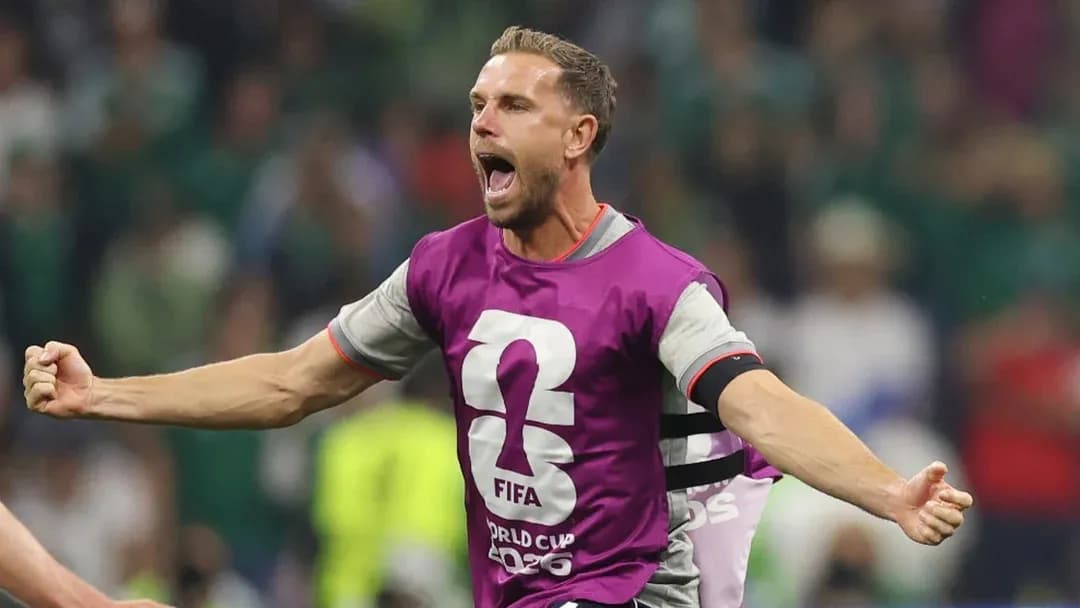 Jugador celebrando con emoción durante un partido