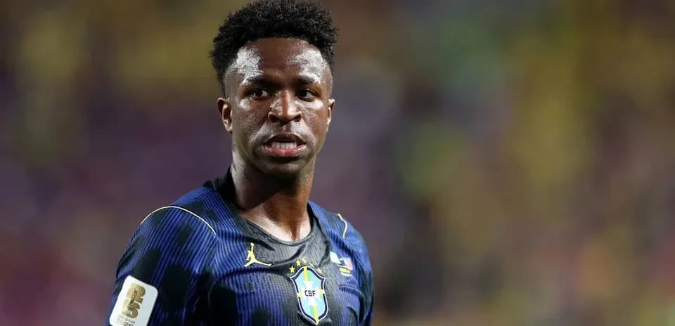 Jugador de Brasil en acción durante un partido