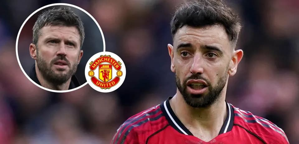 Bruno Fernandes de Manchester United en el campo