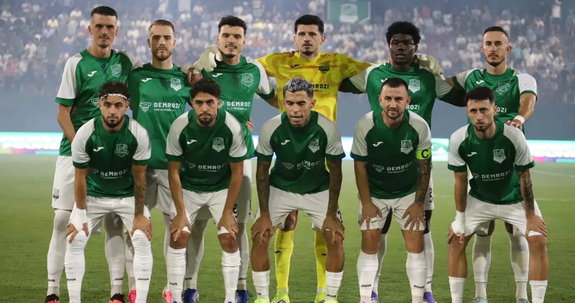Equipo de Egnatia Rrogozhinë en el campo