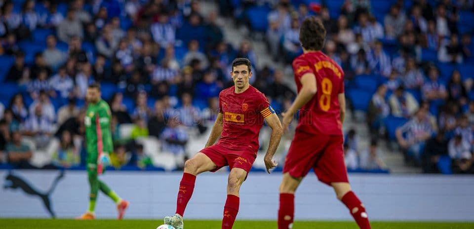 Jugadores de Valencia durante un partido de fútbol