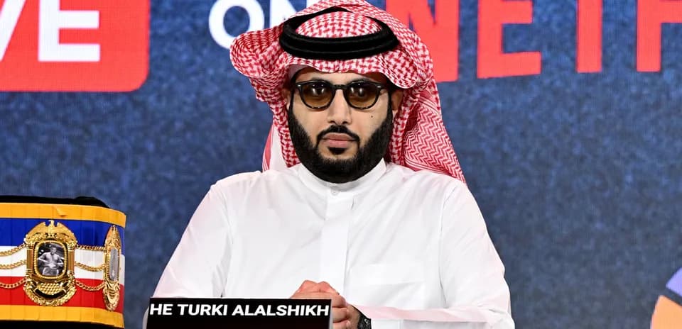 HE Turki Alalshikh en conferencia de prensa