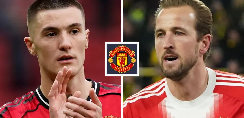 Jugadores de Manchester United y Bayern Múnich en imagen