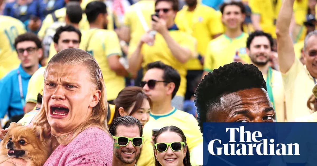 A fan reacting emotionally in crowded stadium
