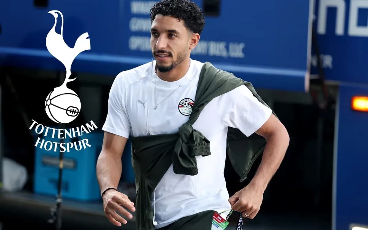Jugador de Tottenham Hotspur llegando al vestuario