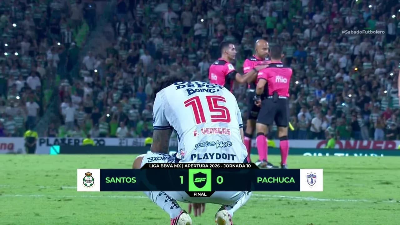 Santos Laguna celebra victoria sobre CF Pachuca