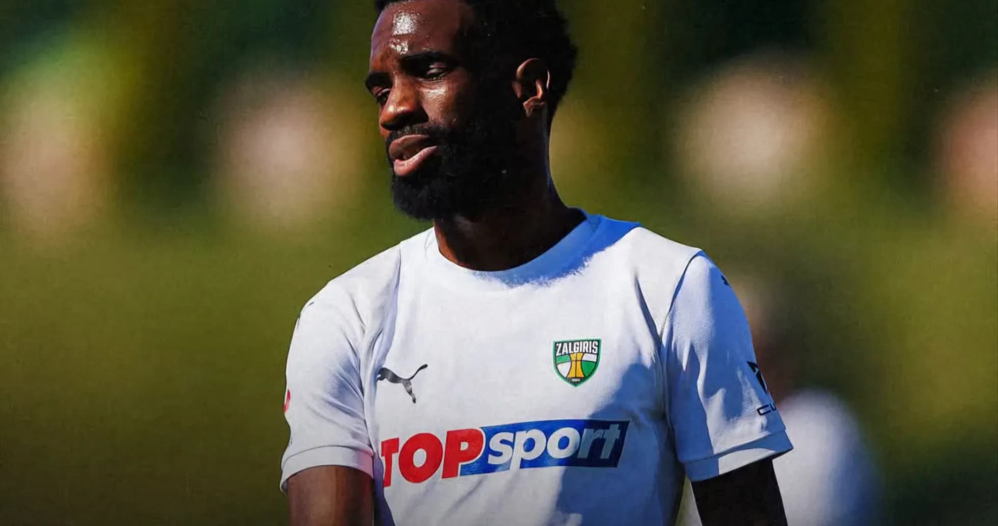 Jugador de Kauno Žalgiris en entrenamiento