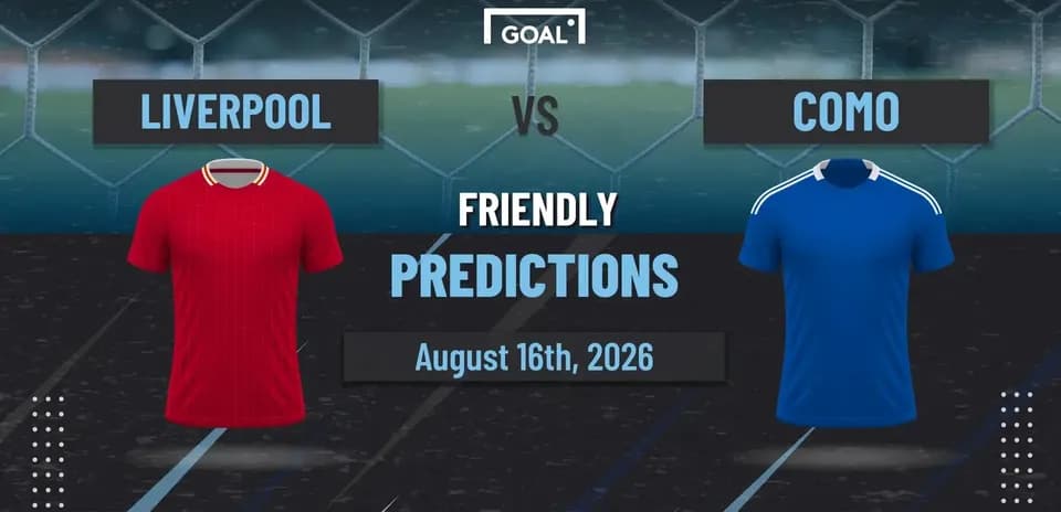 Camisetas de Liverpool y Como para partido amistoso