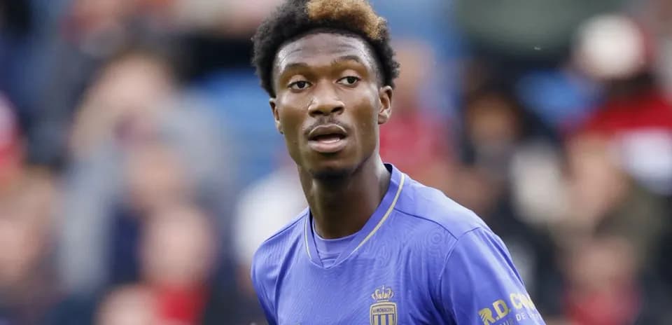 Jugador de AS Monaco en acción durante un partido