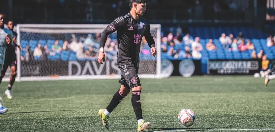 Jugador de Inter Miami II en acción