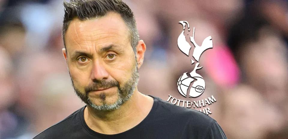 Entrenador de Tottenham Hotspur durante partido