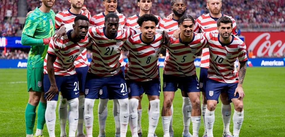 Equipo de Estados Unidos en el campo