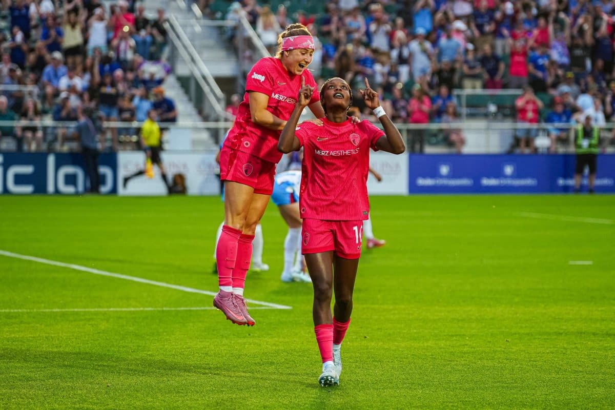 Jugadoras del Chicago Red Stars celebrando un gol Jugadoras del Chicago Red Stars celebrando un gol