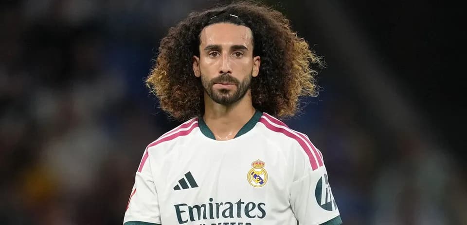 Jugador de Real Madrid en el campo de juego