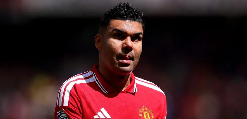 Jugador de Manchester United en el campo