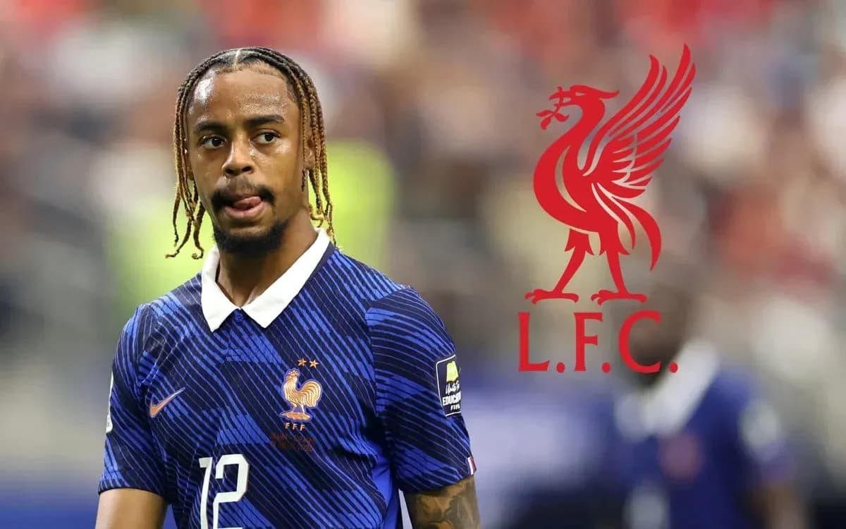 Jugador de Francia con camiseta en partido
