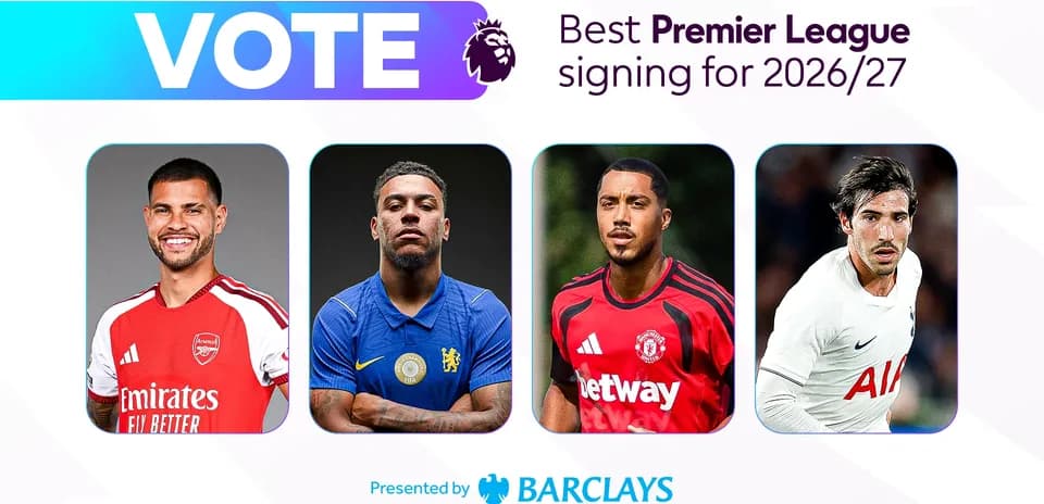 Cuatro jugadores de fútbol para votar en premiación