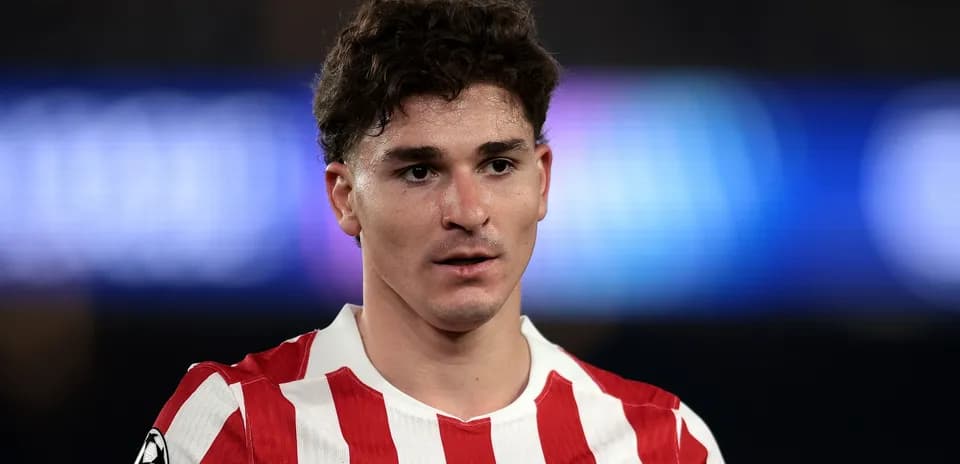 Jugador de Atlético de Madrid en el campo