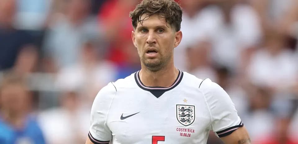 Jugador de Inglaterra en acción durante un partido
