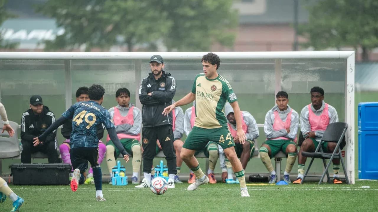 Jugadores de Philadelphia Union II y Atlanta United II