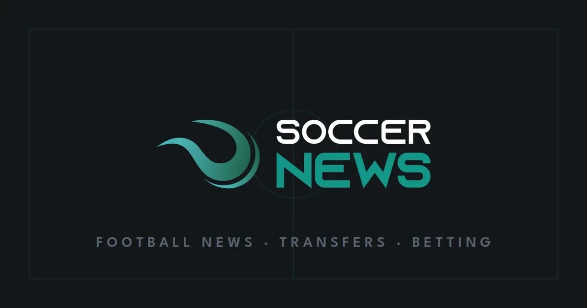 Logo de Soccer News con texto y gráfico