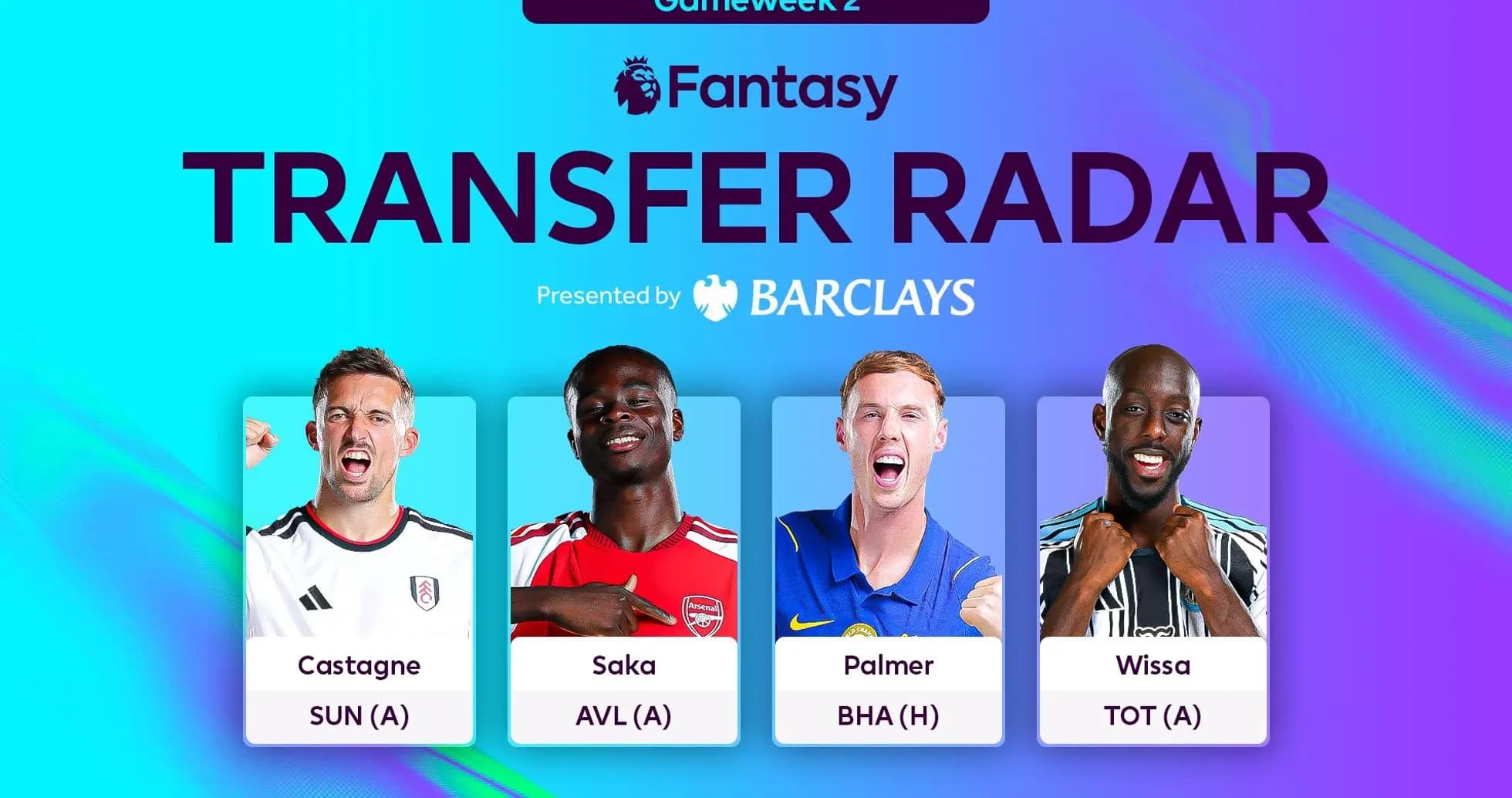 Cuatro jugadores destacados de Fantasy Premier League