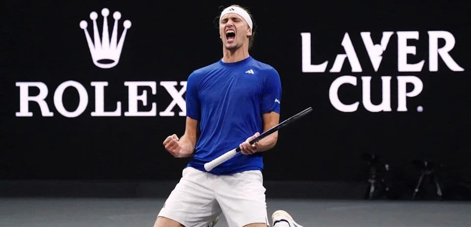 Alexander Zverev asegura la Copa Laver para el Equipo Europa tras vencer a Learner Tien