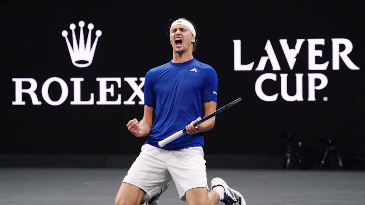 Alexander Zverev asegura la Copa Laver para el Equipo Europa tras vencer a Learner Tien
