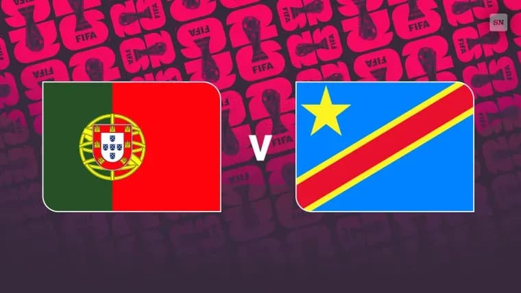 Portugal vs. RD Congo: dónde ver en vivo y hora de inicio del partido del Grupo K en la Copa del Mundo