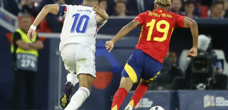 Historial entre Kylian Mbappé y Lamine Yamal: la supremacía de la estrella española frente al delantero francés