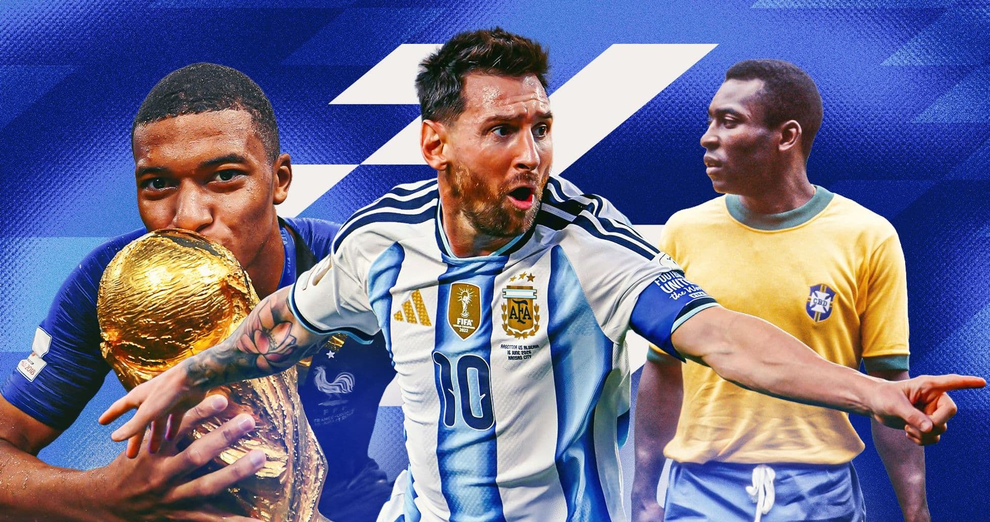 Los 10 mejores jugadores en la historia de la Copa Mundial: Messi, Pelé, Mbappé y más