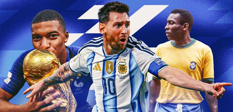 Los 10 mejores jugadores en la historia de la Copa Mundial: Messi, Pelé, Mbappé y más