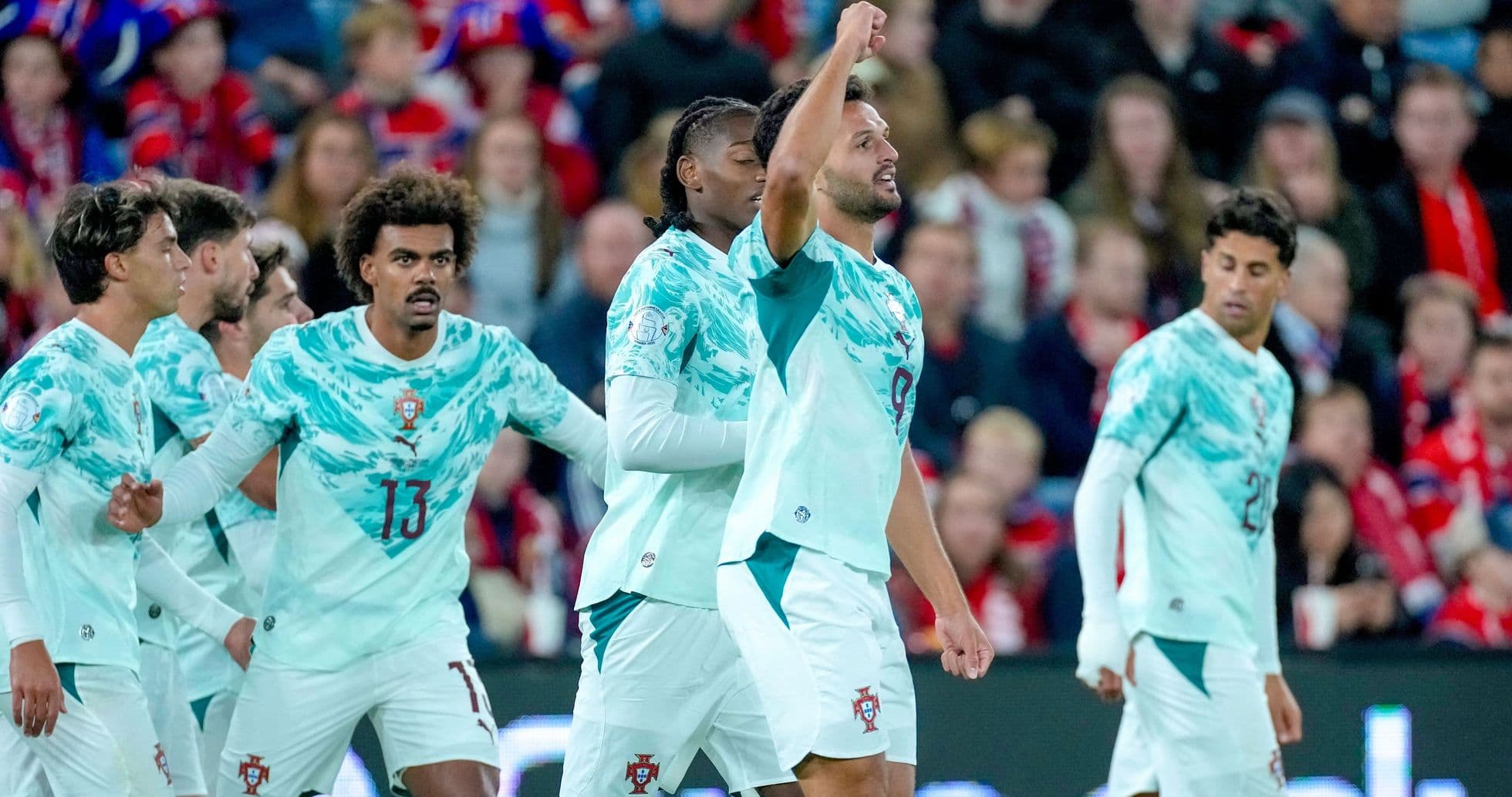 Valoraciones de jugadores de Portugal ante Noruega: Joao Félix y Gonçalo Ramos aseguran victoria clave en Oslo