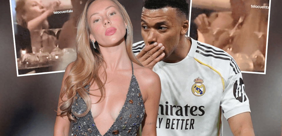 Kylian Mbappé y Ester Expósito, una noche romántica tras empate del Real Madrid