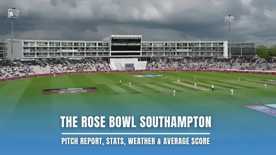 Informe del Estado del Campo en The Rose Bowl Southampton para el ICC Women's T20 World Cup 2026