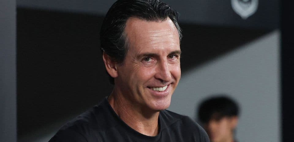 Unai Emery reconoce a PSG como favorito antes del duelo de la Supercopa de la UEFA contra Aston Villa