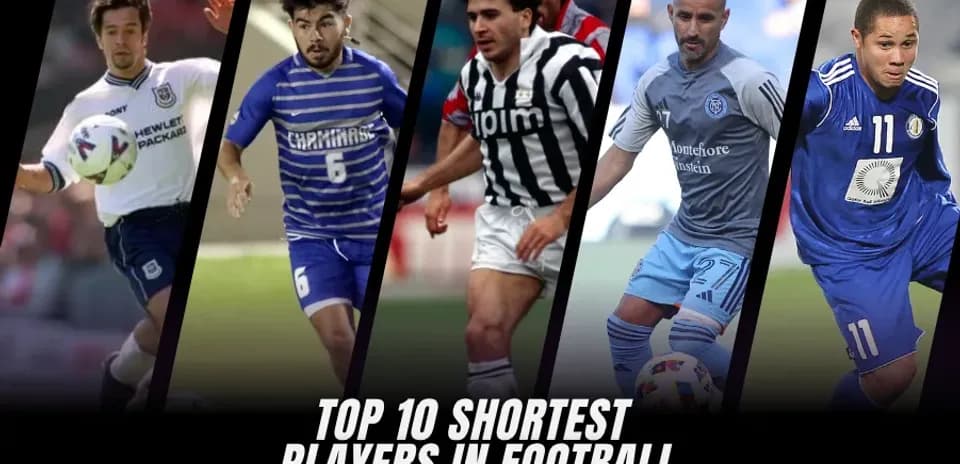 Los 10 Futbolistas Más Bajos en 2026