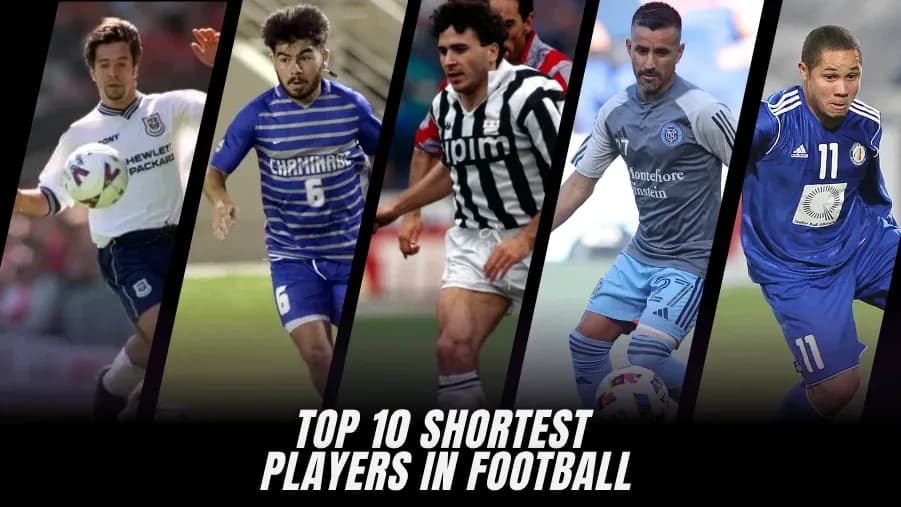 Los 10 Futbolistas Más Bajos en 2026