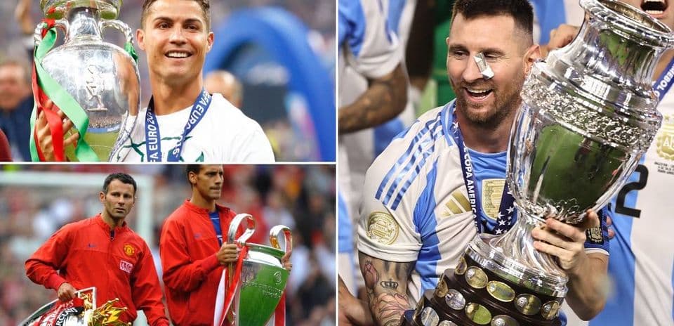 Los 18 Futbolistas Más Laureados de la Historia Según Trofeos Ganados