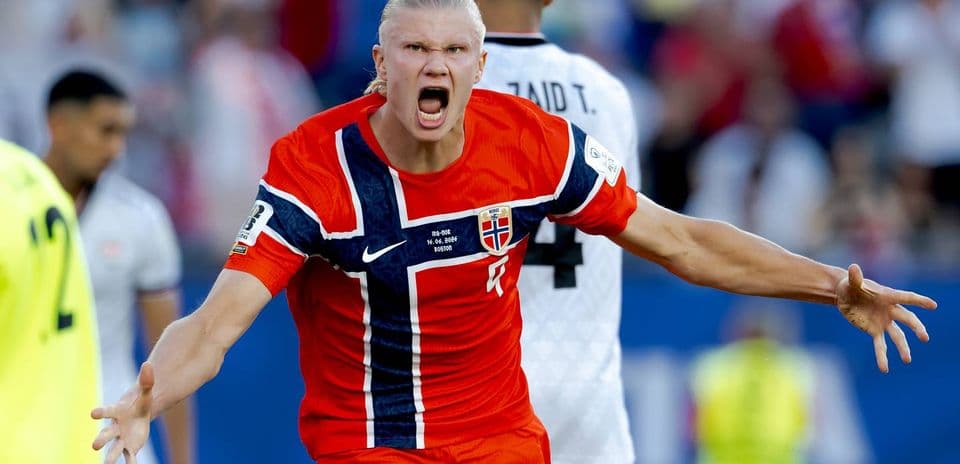 Erling Haaland Brilla en su Debut en el Mundial con Noruega
