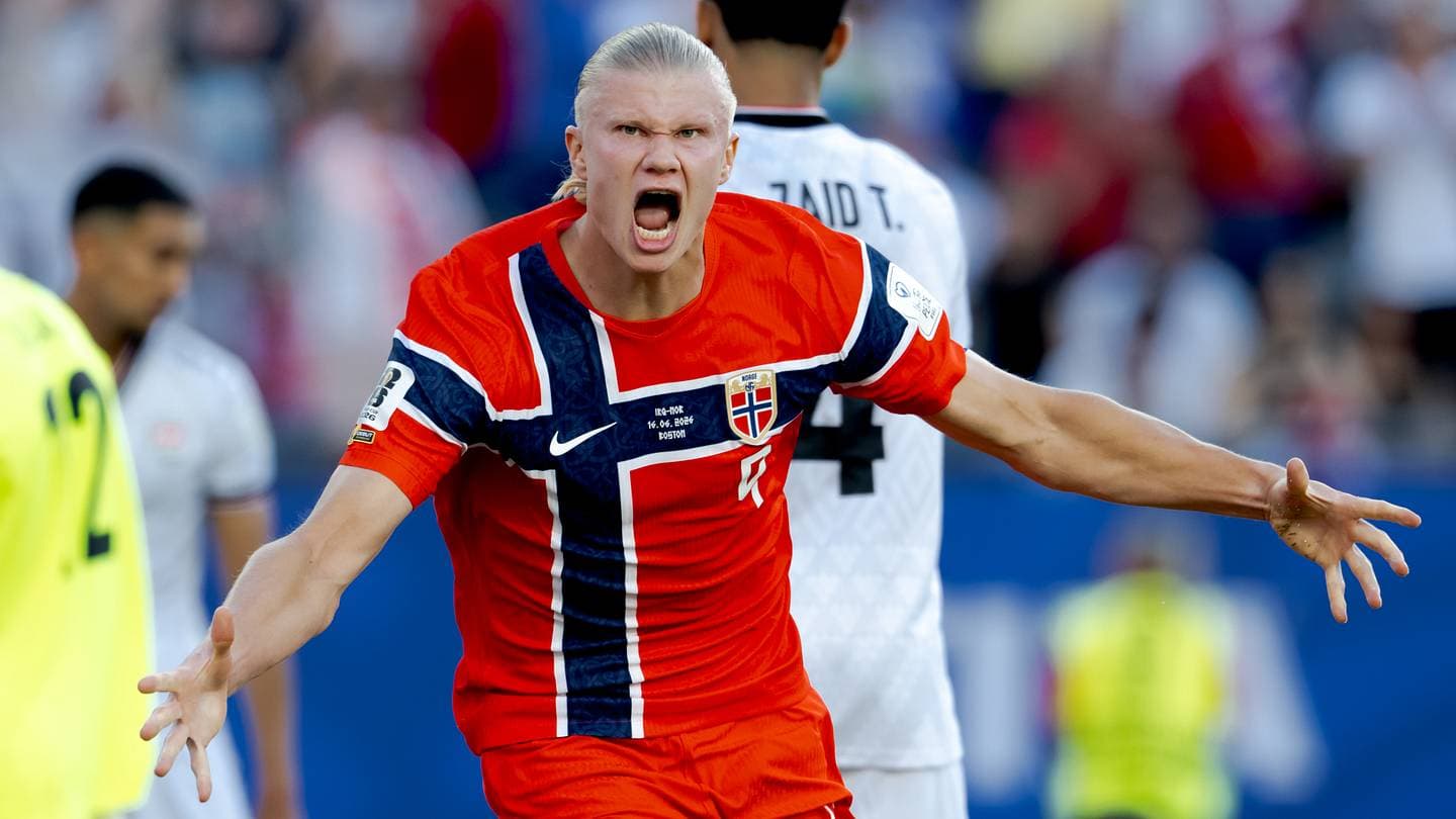 Erling Haaland Brilla en su Debut en el Mundial con Noruega
