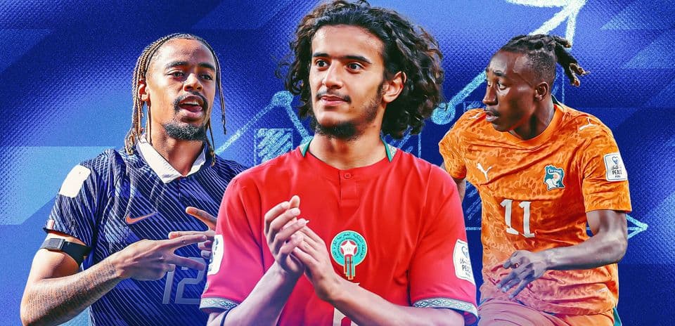 Seguimiento del valor de jugadores en el Mundial: Ayyoub Bouaddi destaca junto a Bradley Barcola, Michael Olise y Yan Diomande aumenta su precio en £10 millones